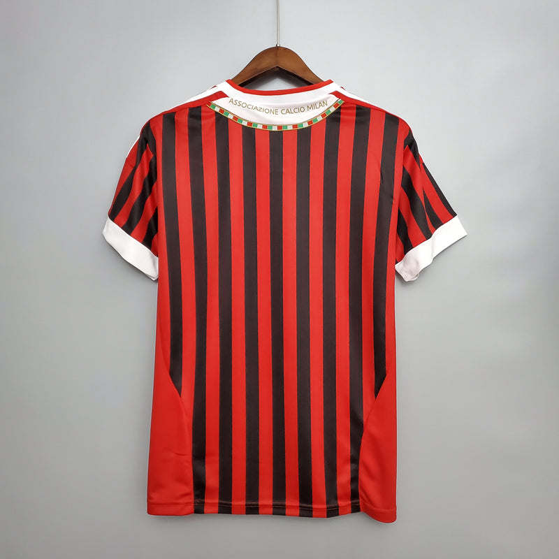Camisa Milan Home 11/12 - Versão Retrô