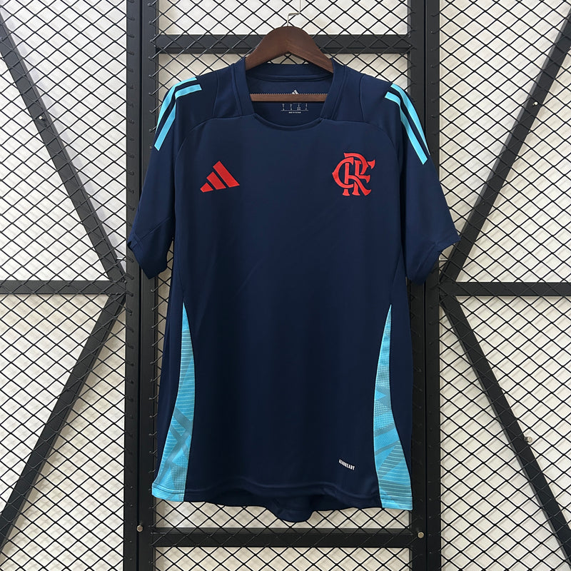 Camisa Flamengo Treino 25/26 Azul Escuro