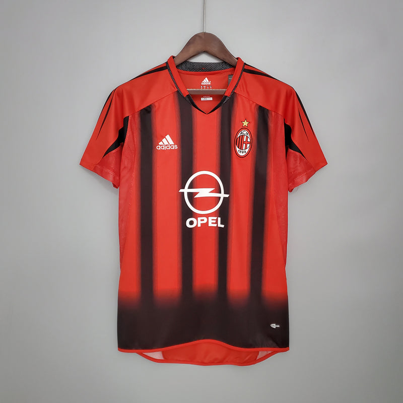 Camisa Milan Home 04/05 - Versão Retrô