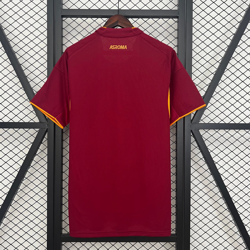 Camisa Roma Home 25/26 - Modelo Torcedor Masculino