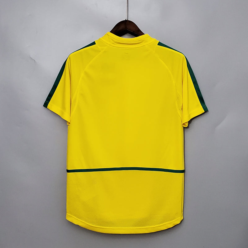 Camisa Brasil Home 2002 - Versão Retro