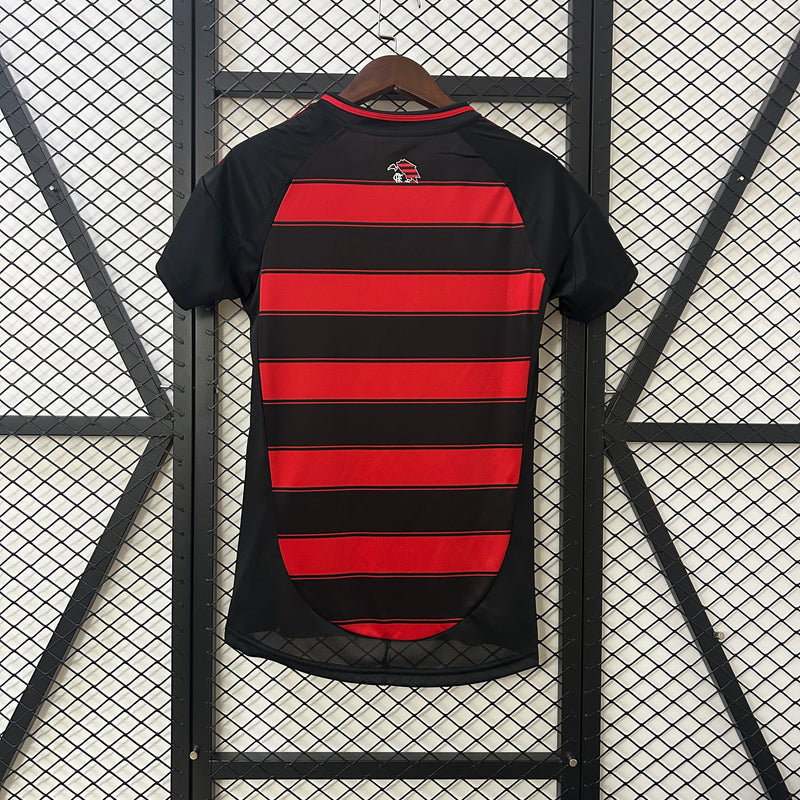 Camisa Flamengo Home 25/26 Modelo Torcedor Feminina