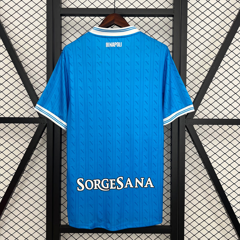 Camisa Napoli Home 25/26 - Modelo Torcedor Masculino
