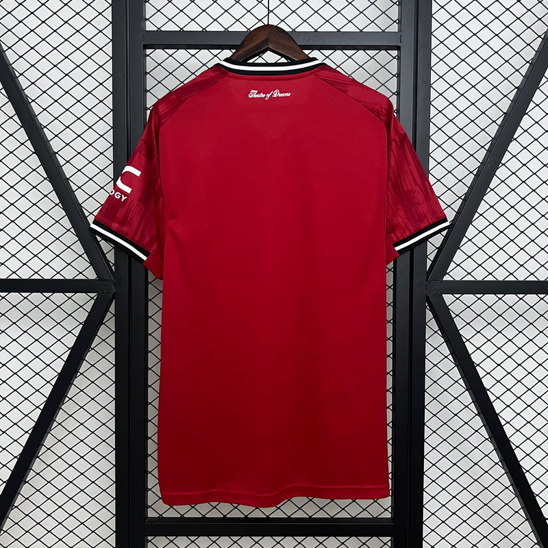 Camisa Manchester United Home 25/26 - Modelo Torcedor Masculino