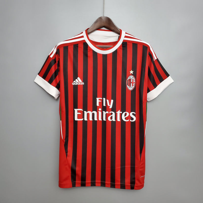 Camisa Milan Home 11/12 - Versão Retrô
