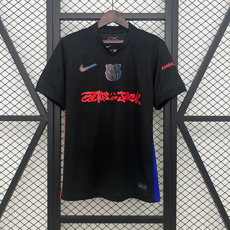 Camisa Barcelona Away 24/25 - Edição Especial Travis Scott