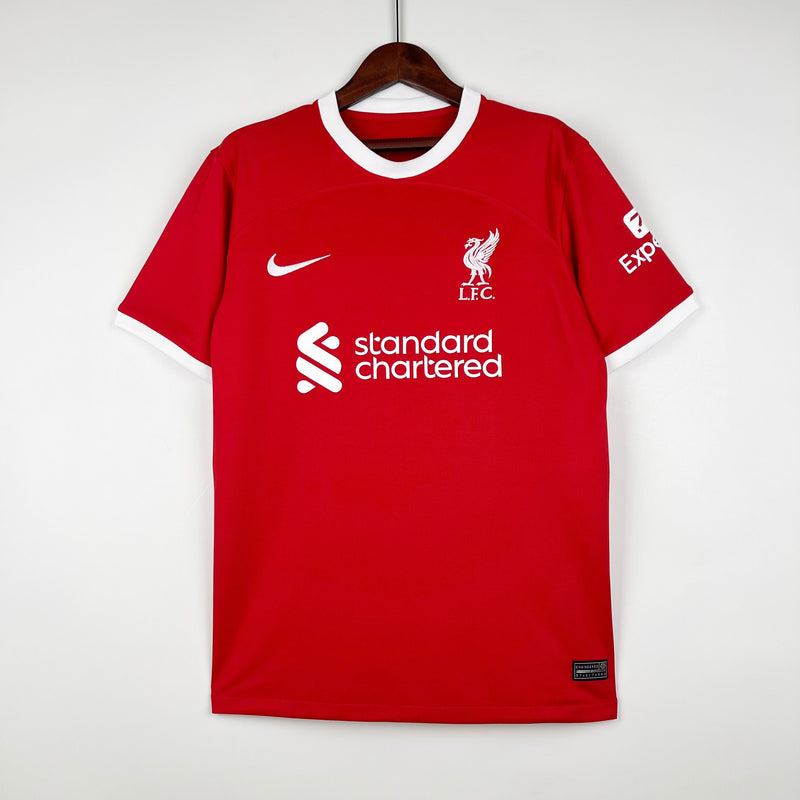 Camisa Liverpool Home 23/24 - Nike Torcedor Masculina